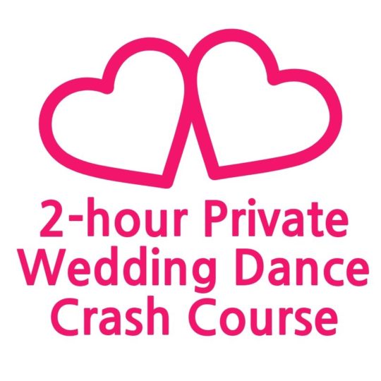 2-hour Wedding Dance Crash Course