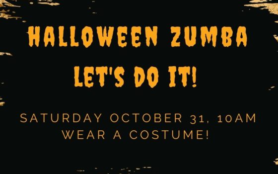 Zumba Halloween and November onward