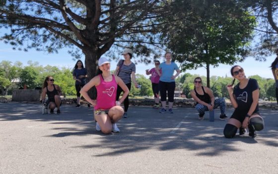 Outdoor Zumba classes!